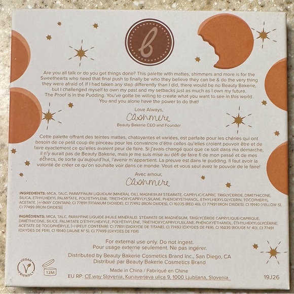 NEW Beauty Bakerie Proof Is In the Pudding Eyeshadow Palette Shimmer Matte - Picture 3 of 3